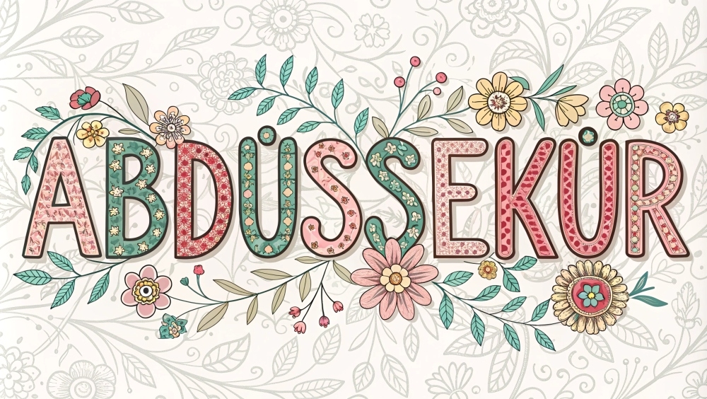 Abdüşşekür isminin anlamı nedir?