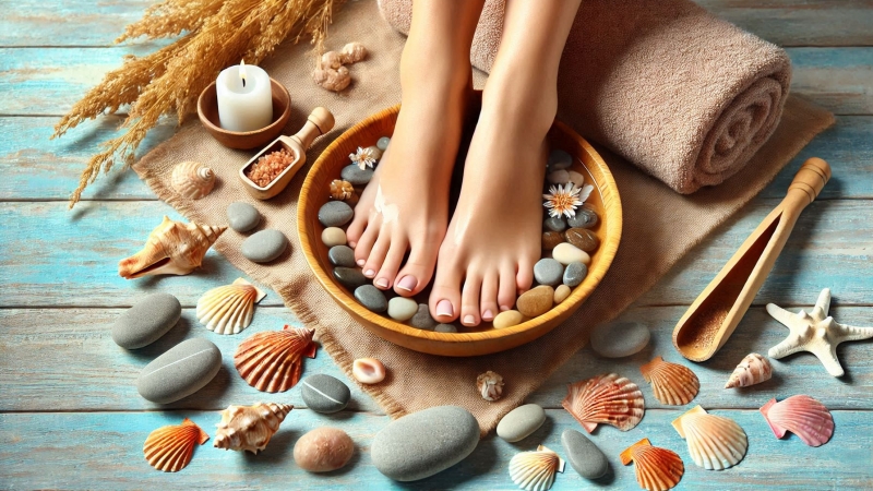 Ayakları tuzlu suda bekletmek faydalı mı?