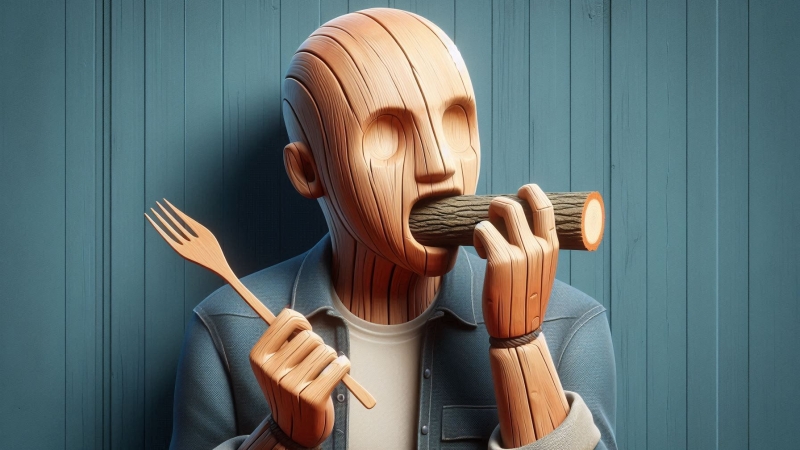 Tahta yenilir mi? Tahta yemek zararlı mıdır?